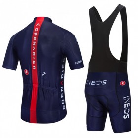 Set Kurzarmtrikot + Trägerhose 2021 Ineos Grenadiers N003